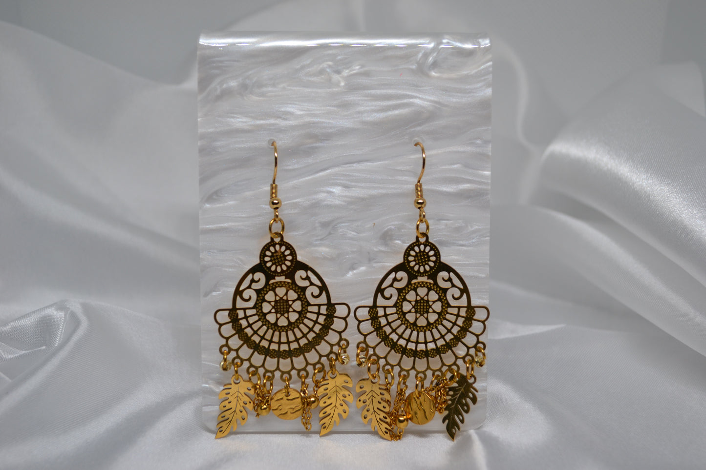 Boucle d'oreille" Éclat Solaire"