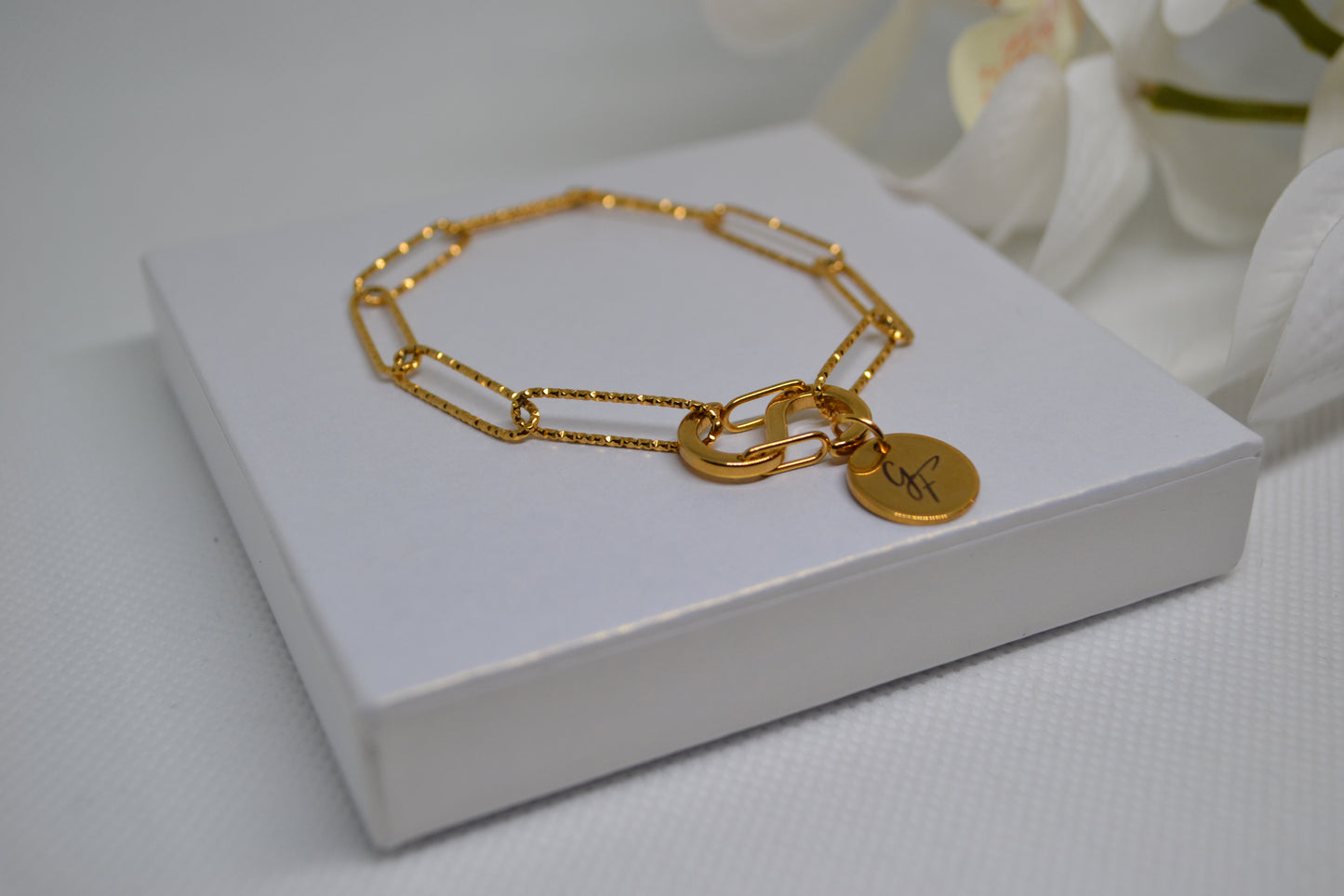 Bracelet "Lumière Dorée"