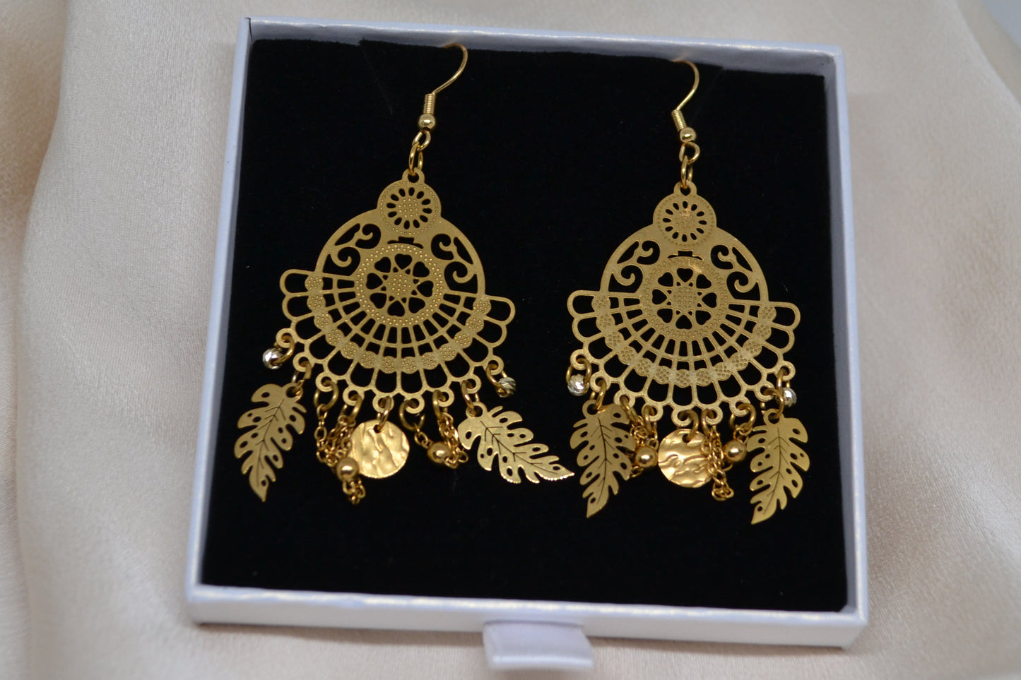 Boucle d'oreille" Éclat Solaire"