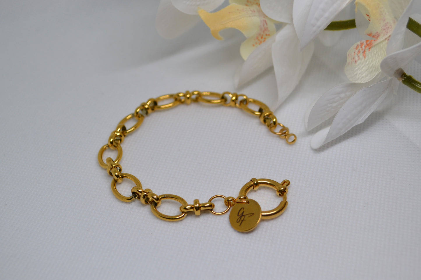 Bracelet "Lueur Dorée"