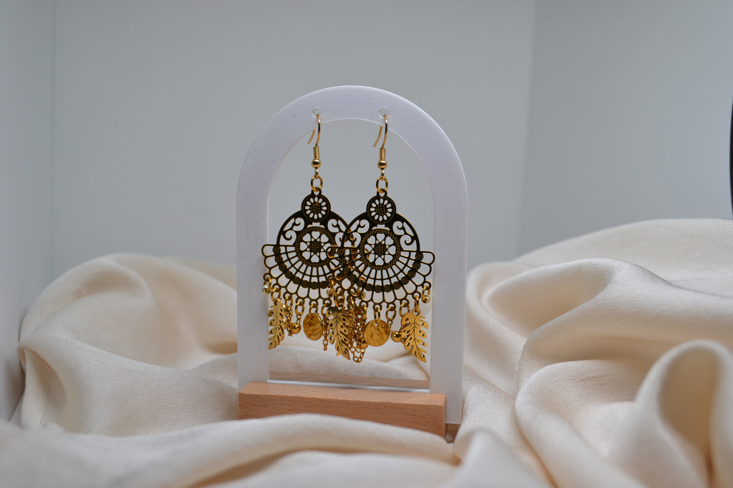 Boucle d'oreille" Éclat Solaire"
