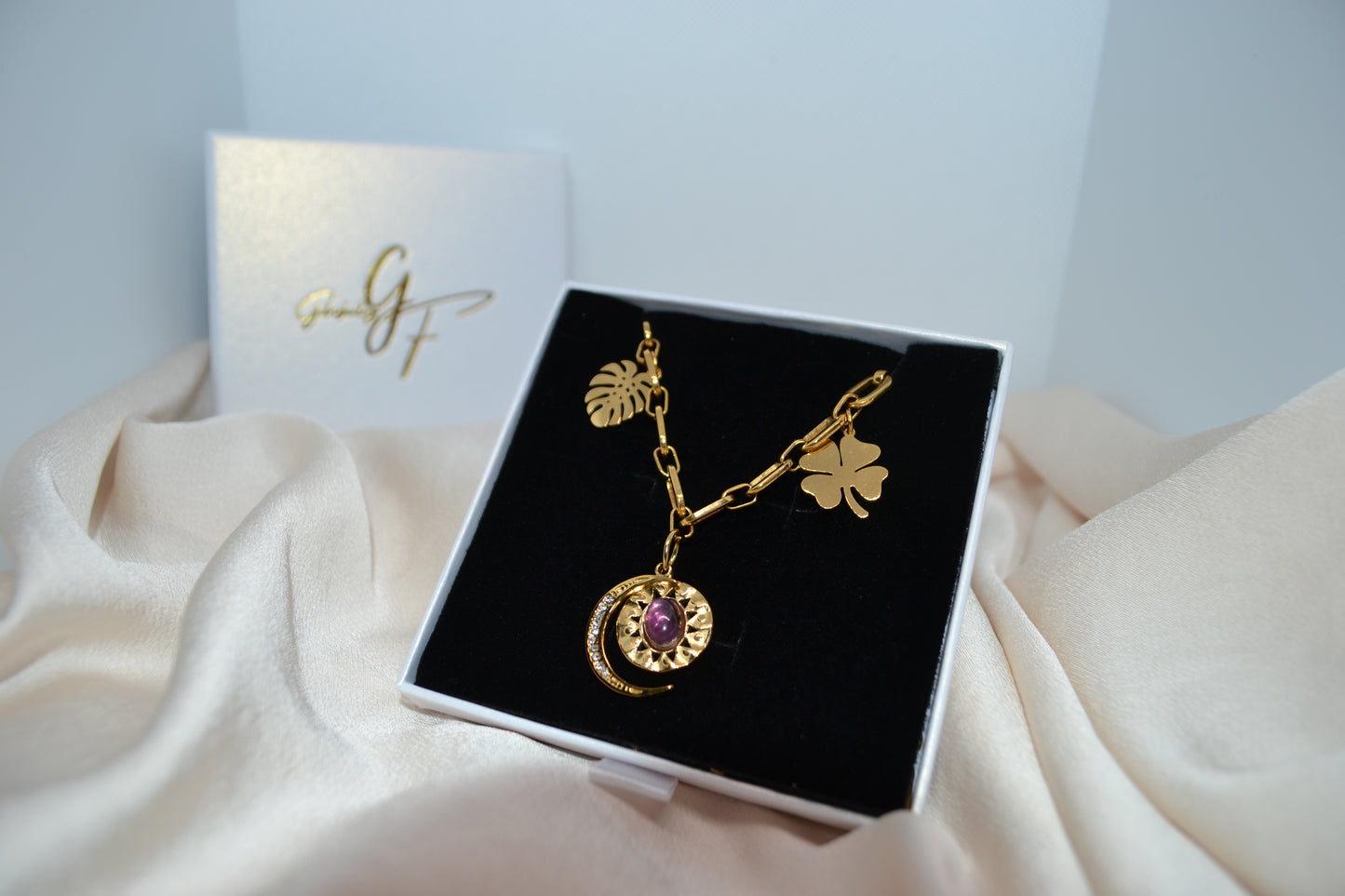 Collier "Énergies Dorées"