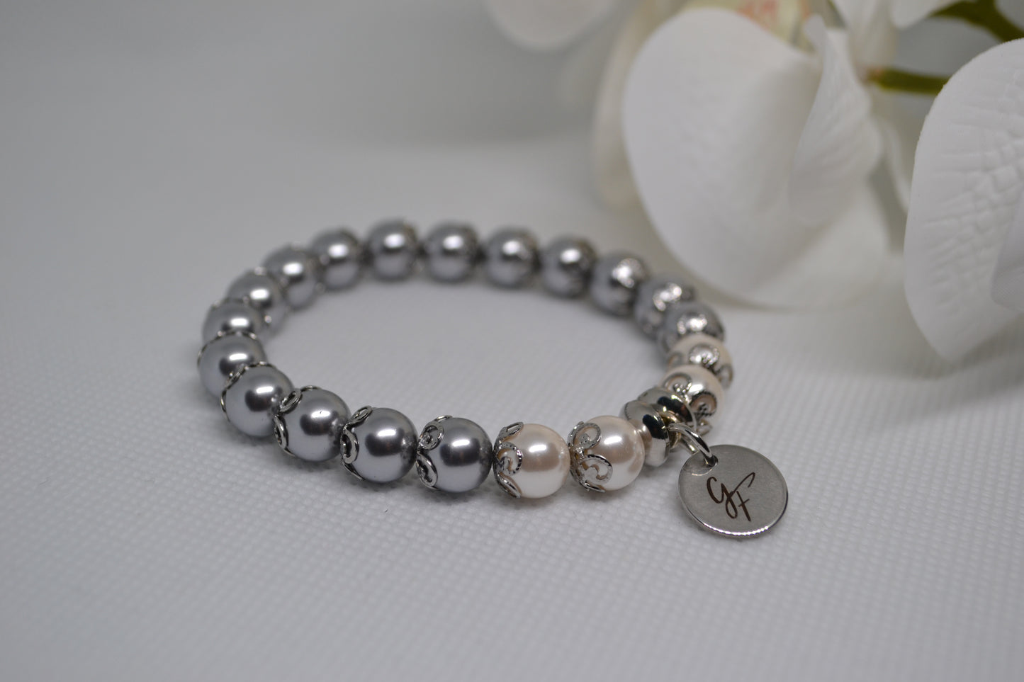 Bracelet "Fleur d'Argent"