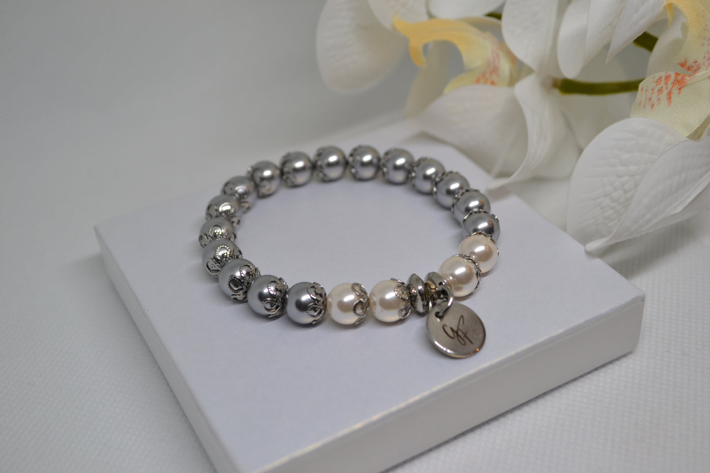 Bracelet "Fleur d'Argent"