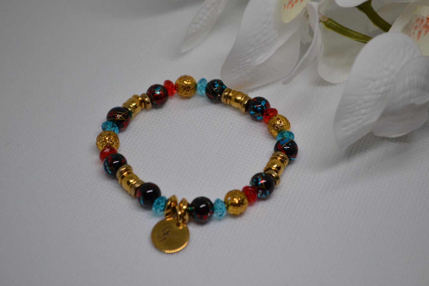 Bracelet "Éclipse Ardente"