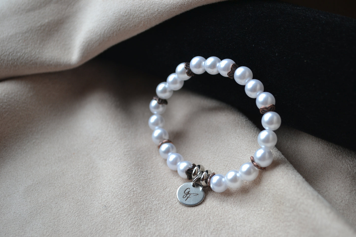 Bracelet "Perles de Lune"