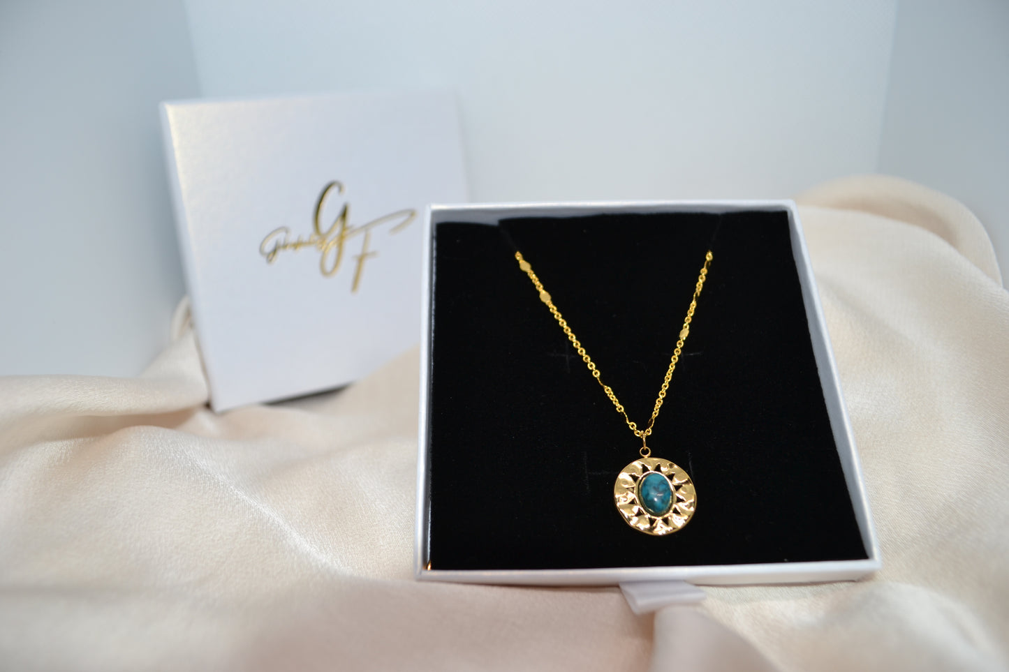 Collier "Trésor Bleu"