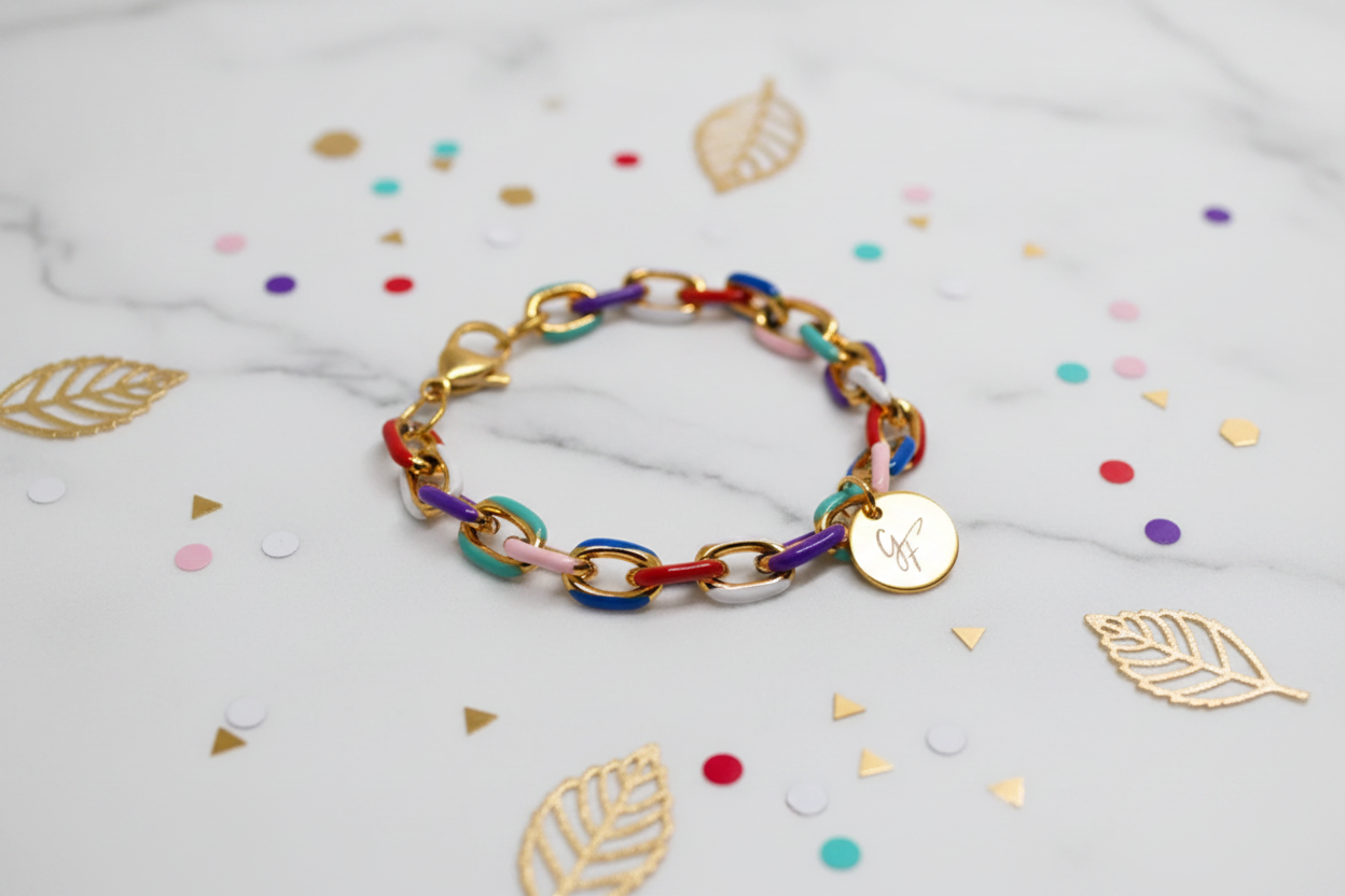 Nos bracelets en chaîne