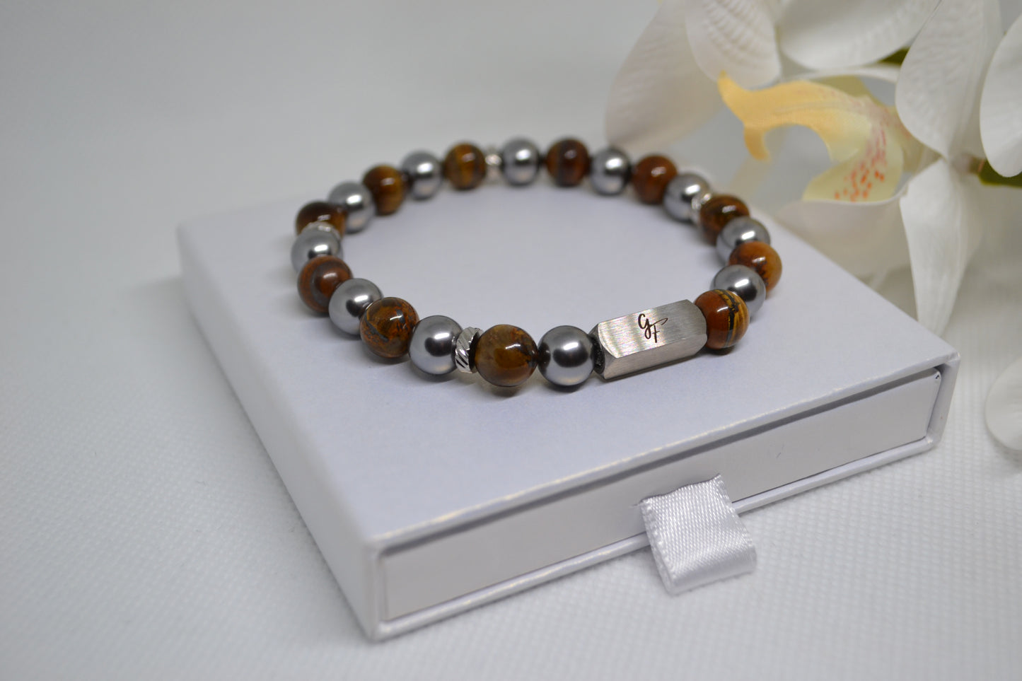 Bracelet "Gris Sauvage"