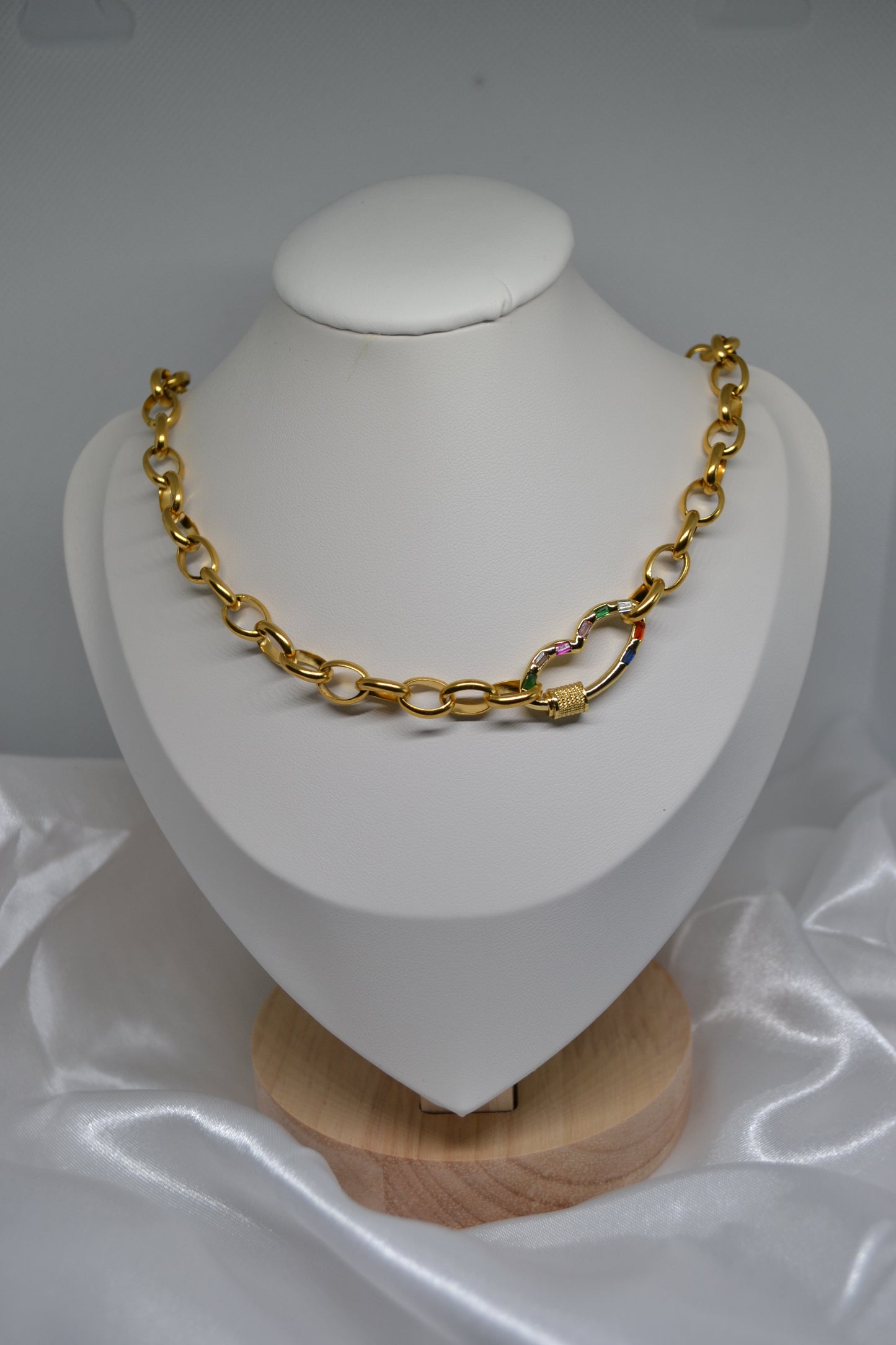 Collier " Baiser Doré"