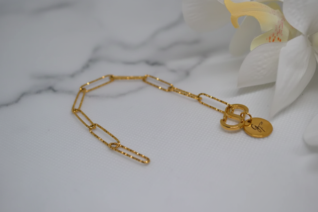 Photo 1 — Flat lay fond marbre